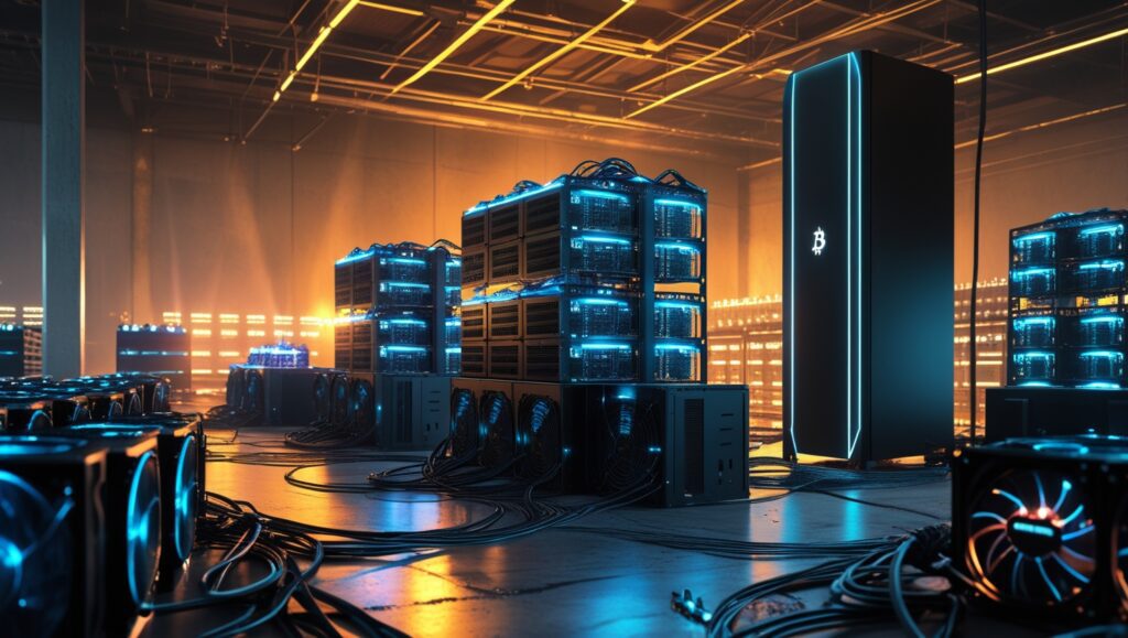 Latest crypto mining profitability update with advanced mining rigs.